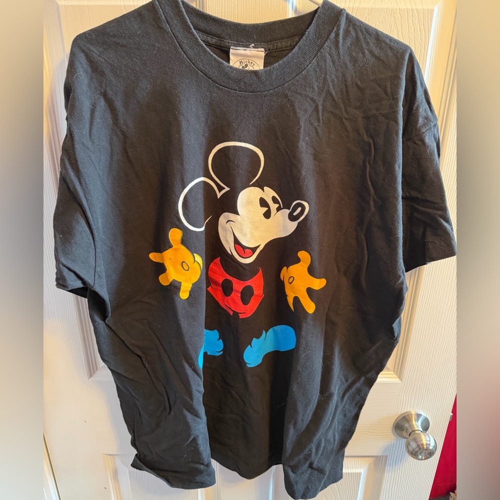 90’s black Mickey & Co T-Shirt sz 2X